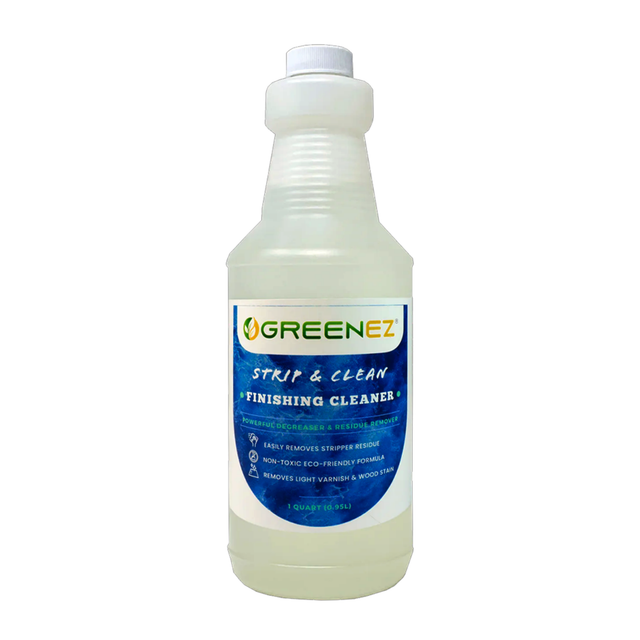 GreenEZ Strip and Clean Finishing Cleaner one quart bottle