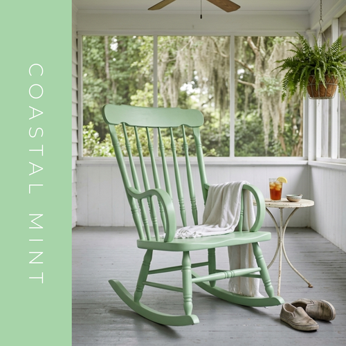 Coastal Mint soy stain