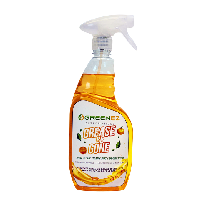 GreenEZ Grease-Be-Gone 23 oz citrus heavy duty degreaser spray bottle