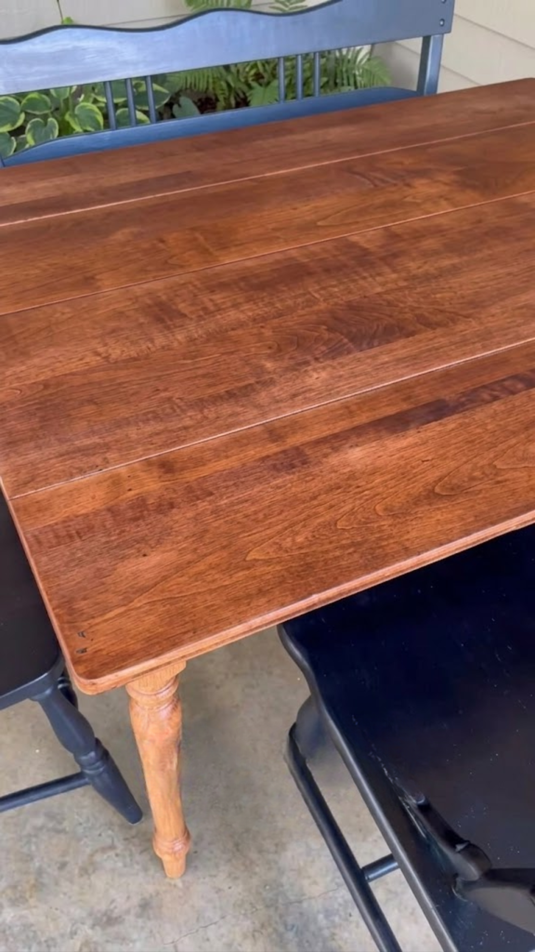 Furniture Stripper result, after stripping